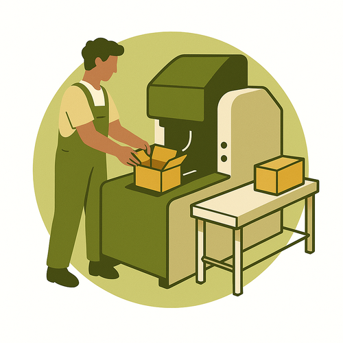 Servicio de Pegado de Estuches
